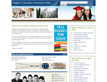 Tablet Screenshot of higher-ed.org